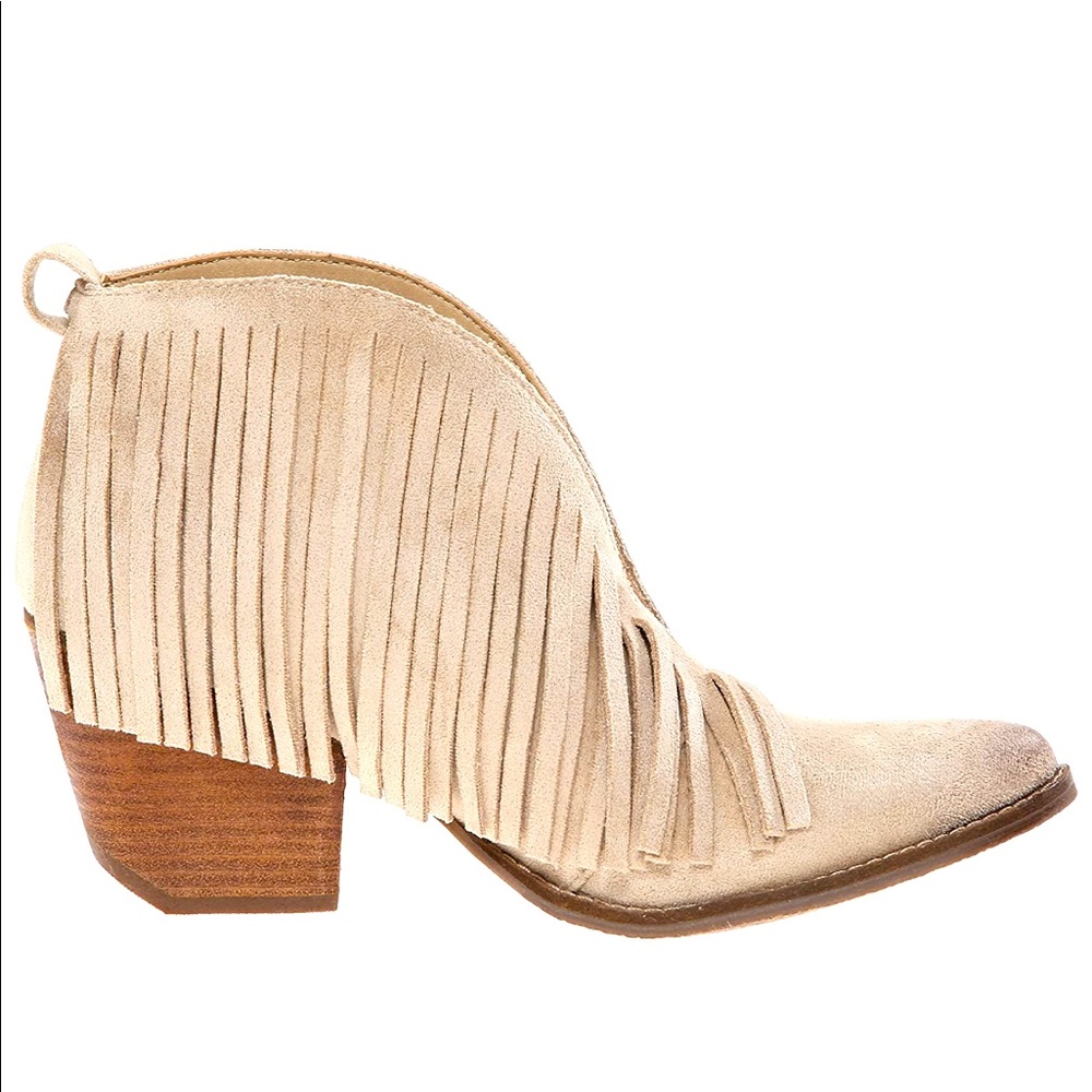 COCONUTS By Matisse Lambert Fringe Bootie